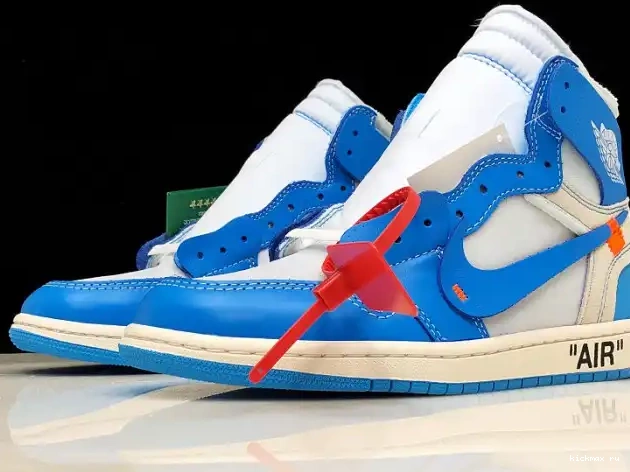 Cheap UNC Jordan Powder AQ0818-148 Off-White Blue 1 Air 0407